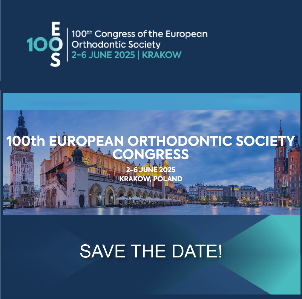 100th EUROPEAN ORTHODONTIC SOCIETY CONGRESS 2-6 JUNE 2025 KRAKOW, POLAND, EOS 2025