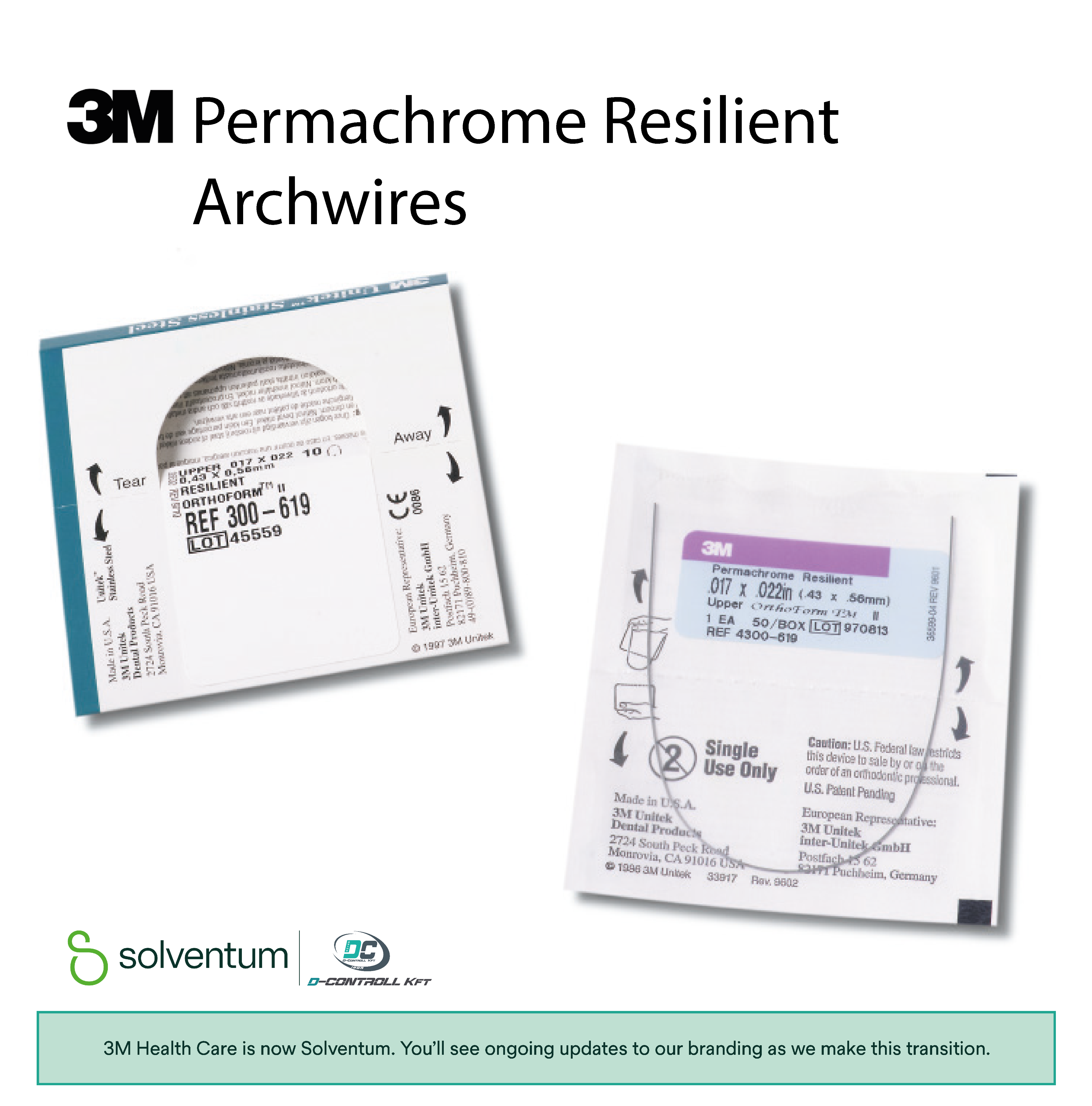 3M Permachrome Resilient Archwire - 1