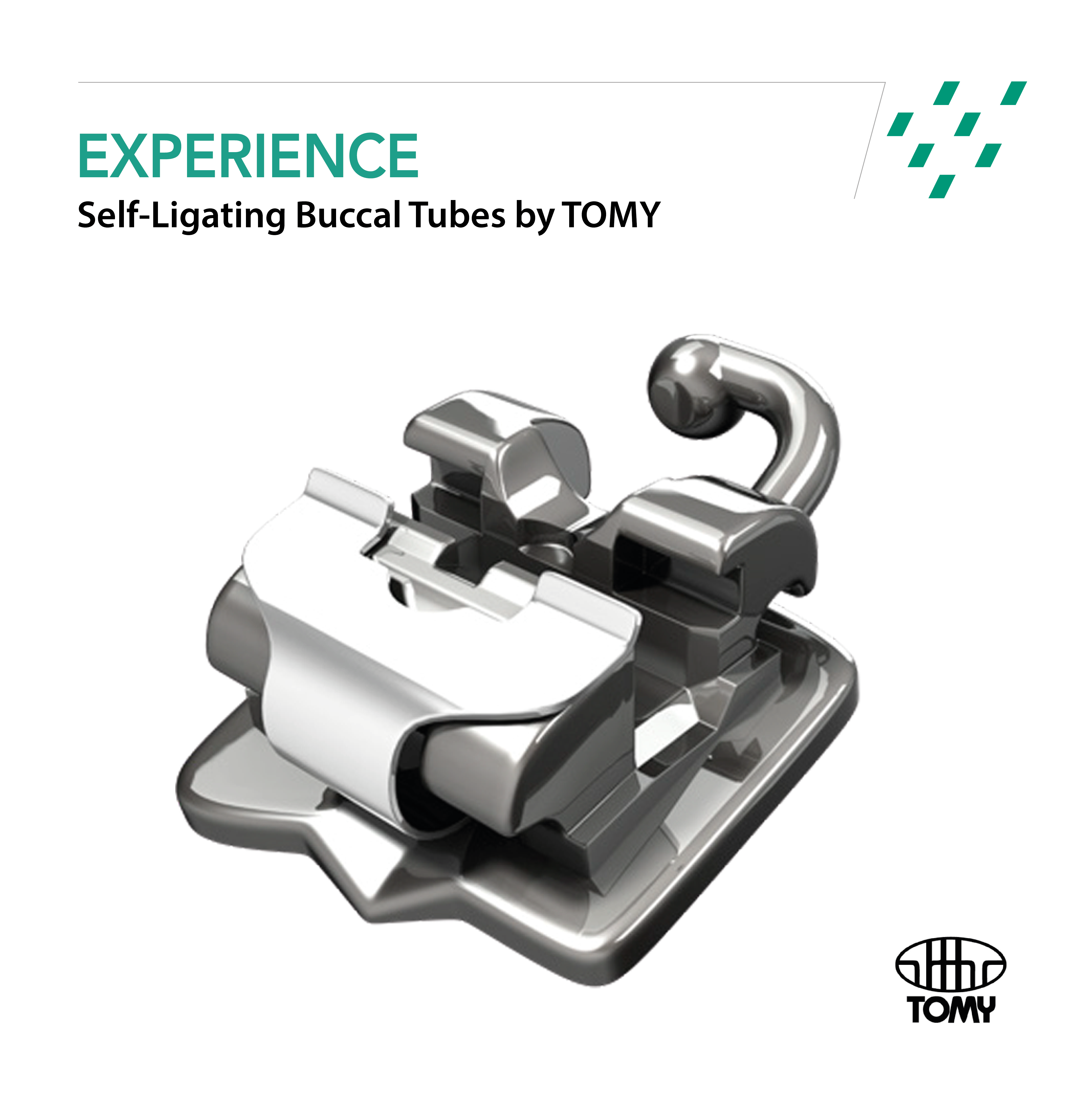 GC EXPERIENCE Self-ligating Buccal Tubes - 1