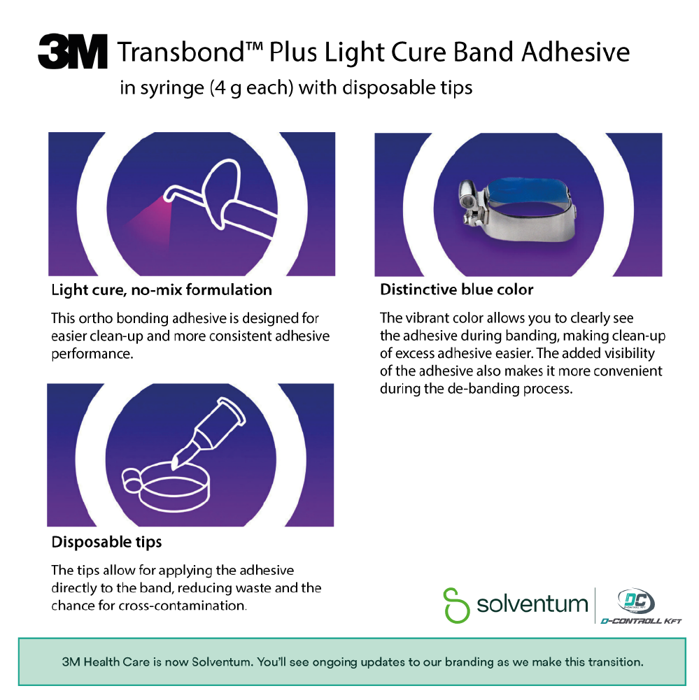 3M™ Transbond™ Plus Light Cure Band Adhesive - 2