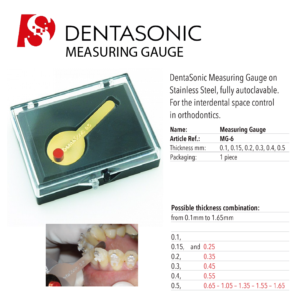 DentaSonic Measuring gauge - 2