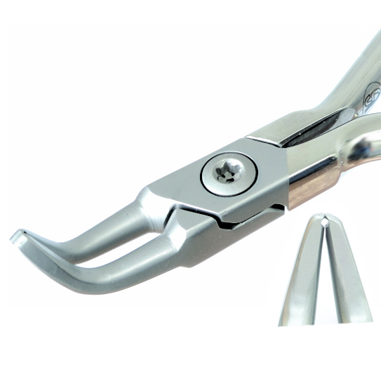 SD 155 Lingual Arch Placing Curved orthodontic pliers