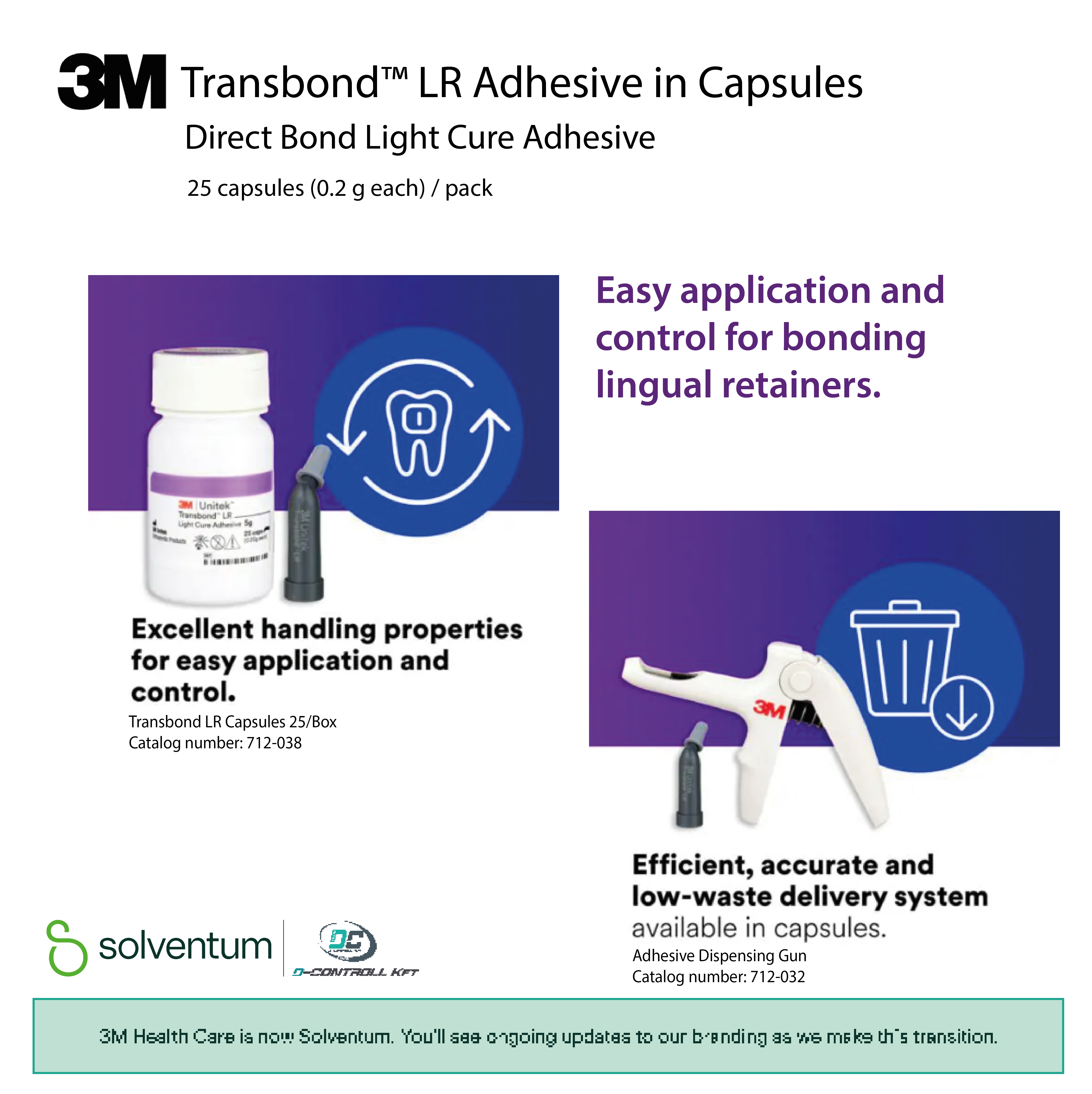 3M™ Transbond™ LR Adhesive in Capsules - 2