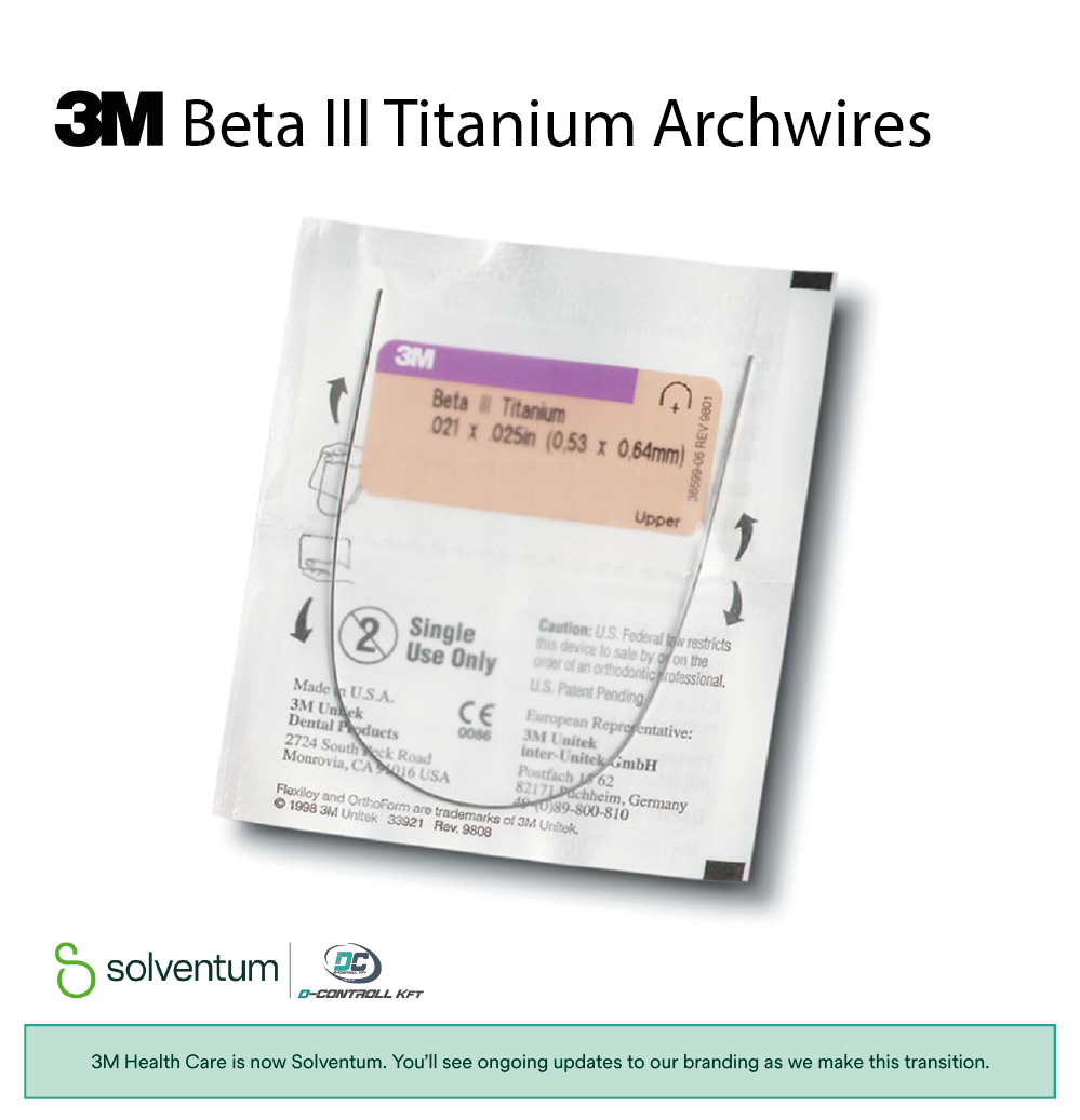 3M Beta III Titanium Archwires - 1