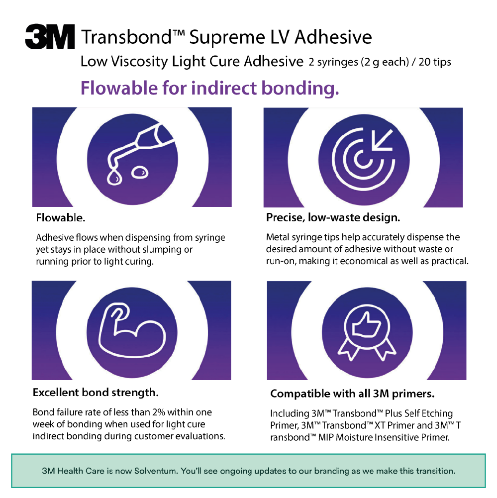 3M™ Transbond™ Supreme LV Adhesive - 2