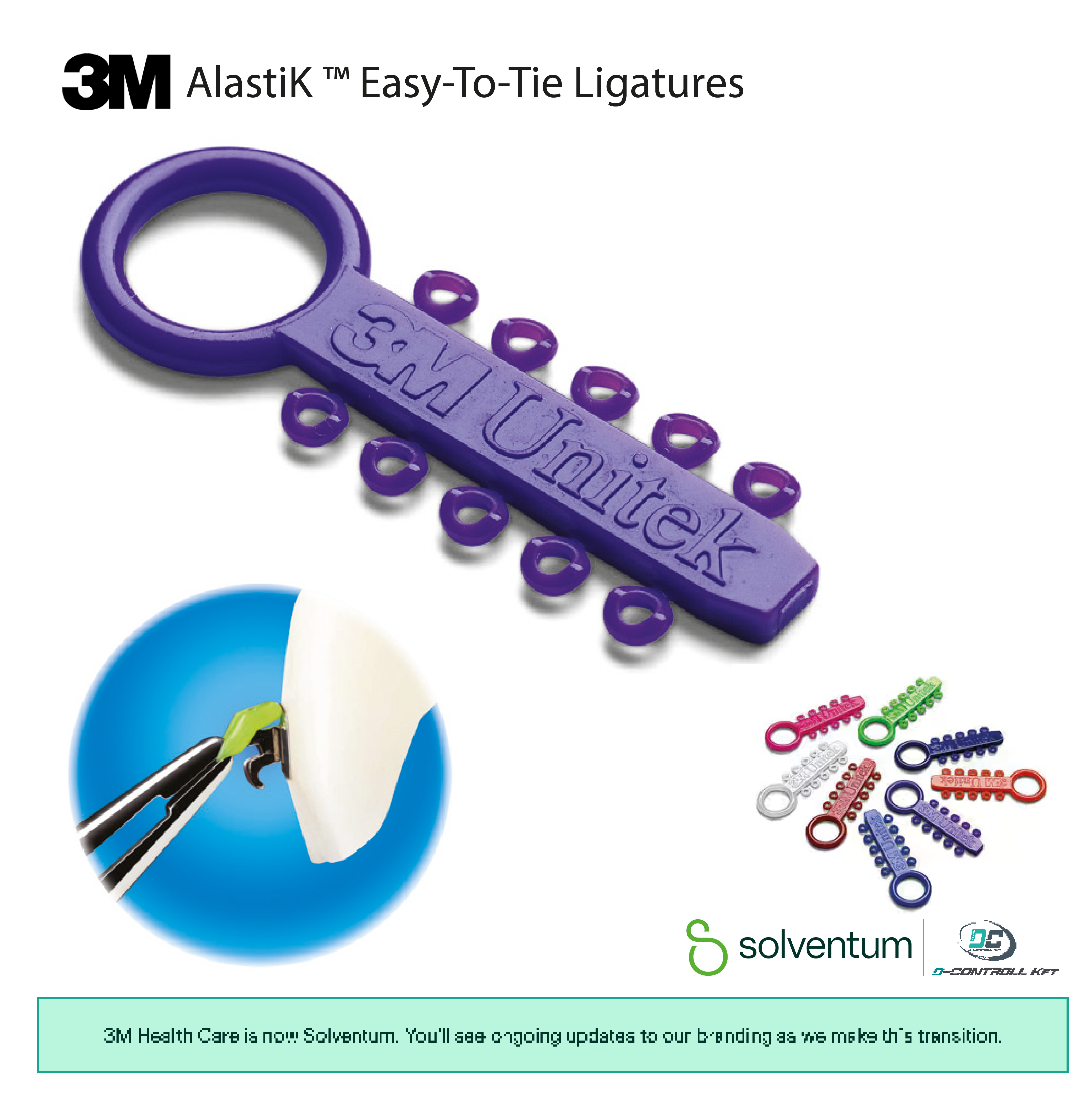 3M™ AlastiK™ Easy-To-Tie Ligatures - 1