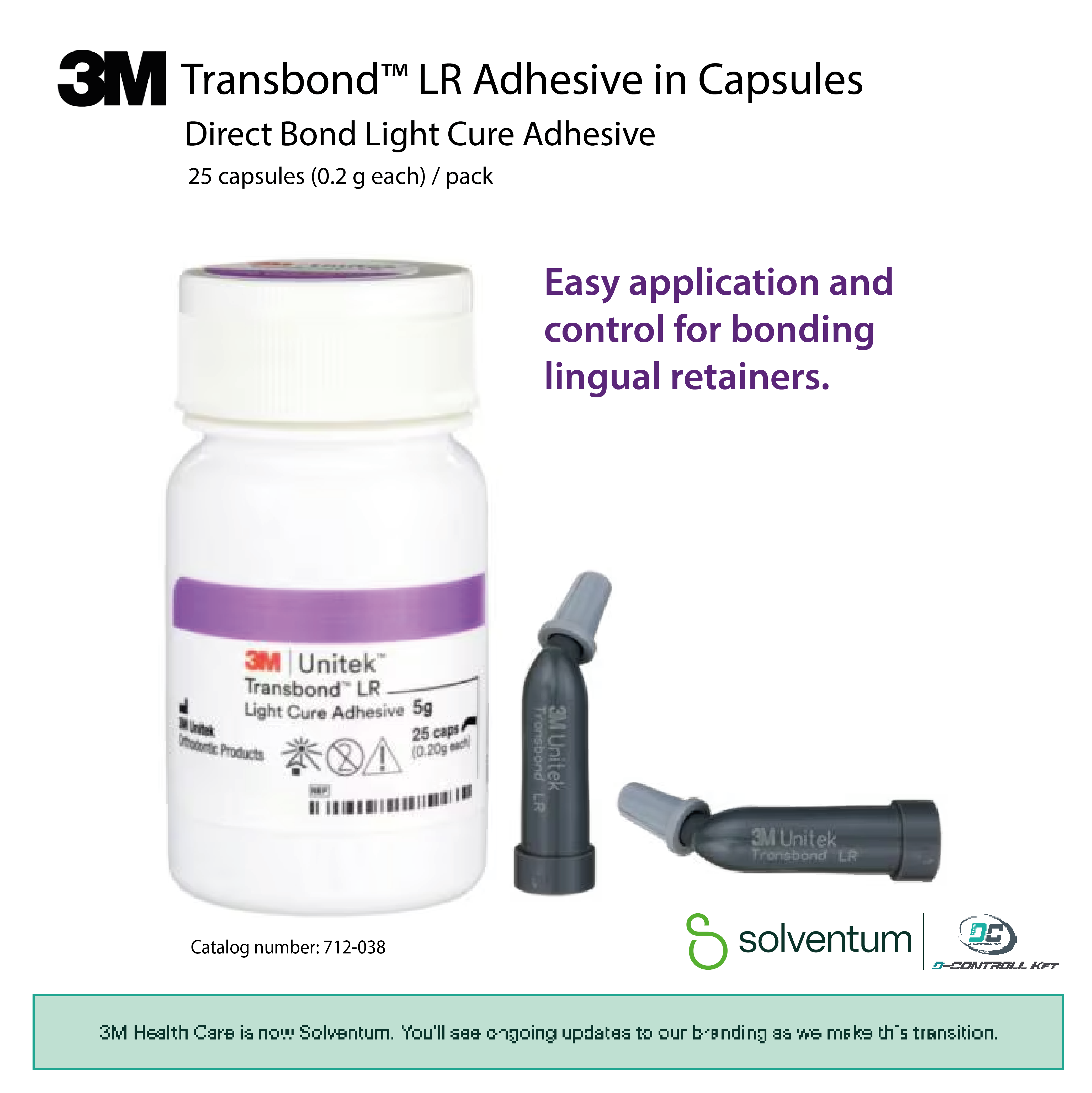 3M™ Transbond™ LR Adhesive in Capsules - 1